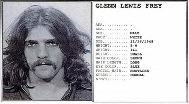 Eagles guitarist Glenn Frey