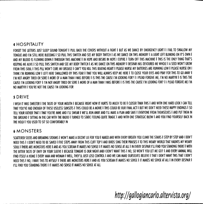 Funeral for a Friend "Hours" CD EAN 825646241521