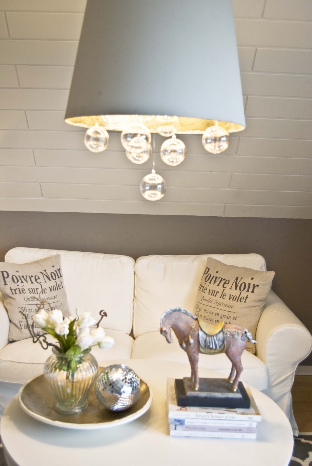 DIY bubble chandelier from IKEA Lampshade!