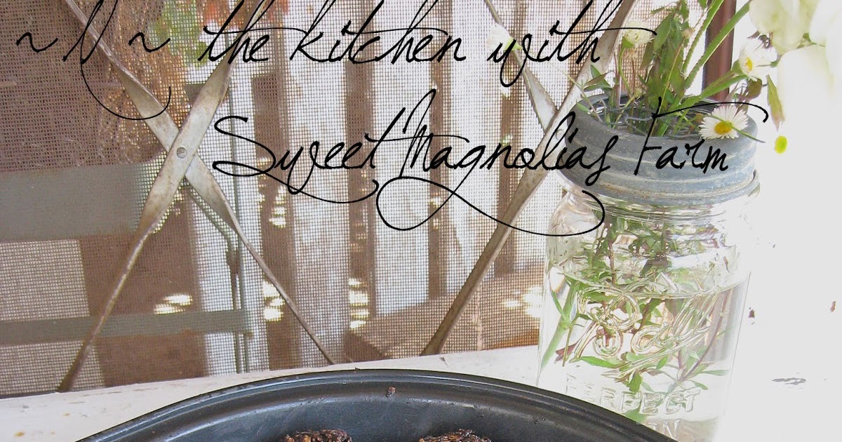 Sweet Magnolias Farm N the kitchen with Sweet Magnolias Farm