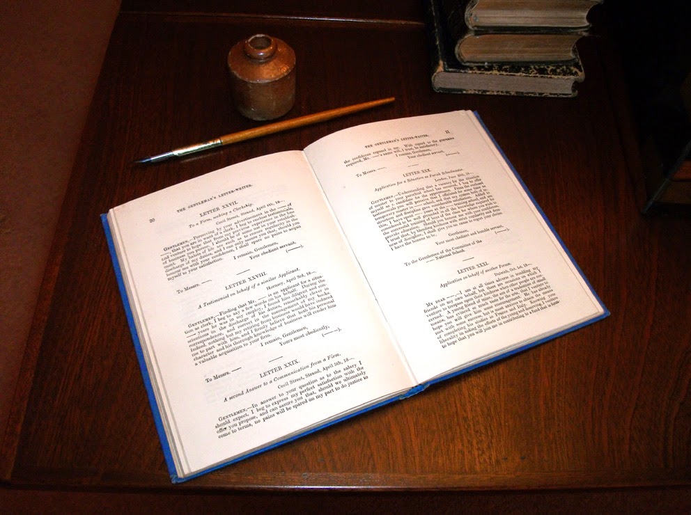 Letters written in the 1800s picture