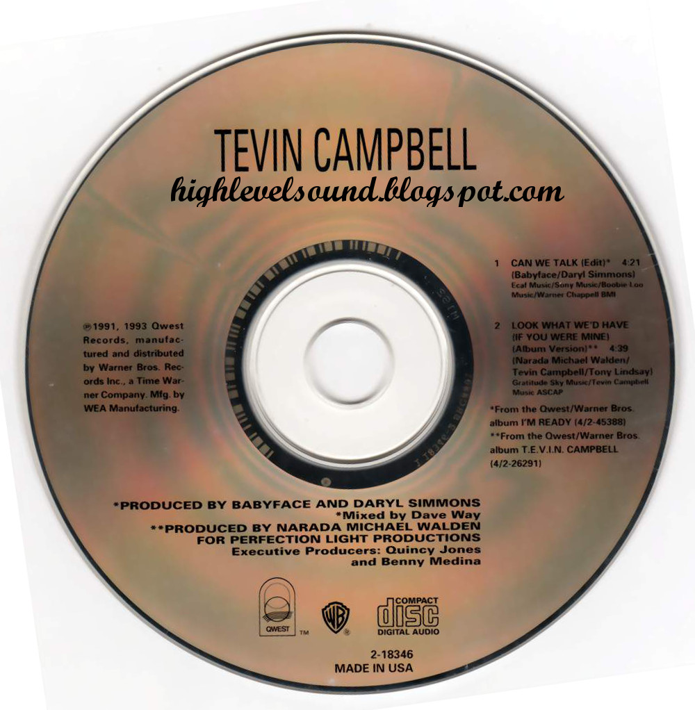 highest level of music: Tevin Campbell - Can We Talk-(CDS)-1993-hlm