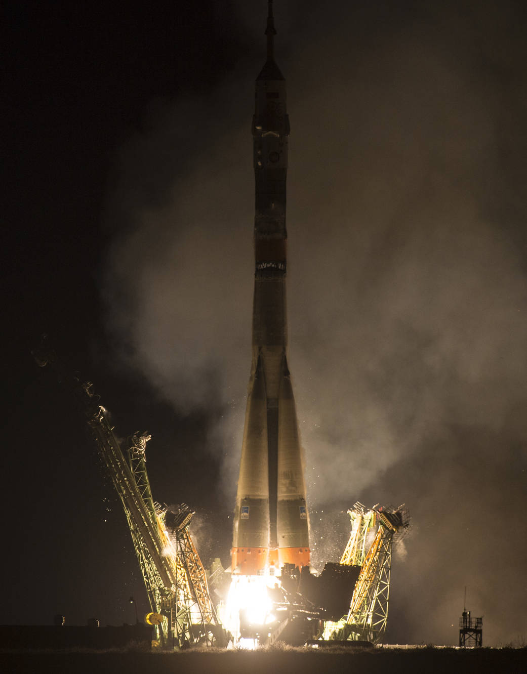 Soyuz Lifts Off
