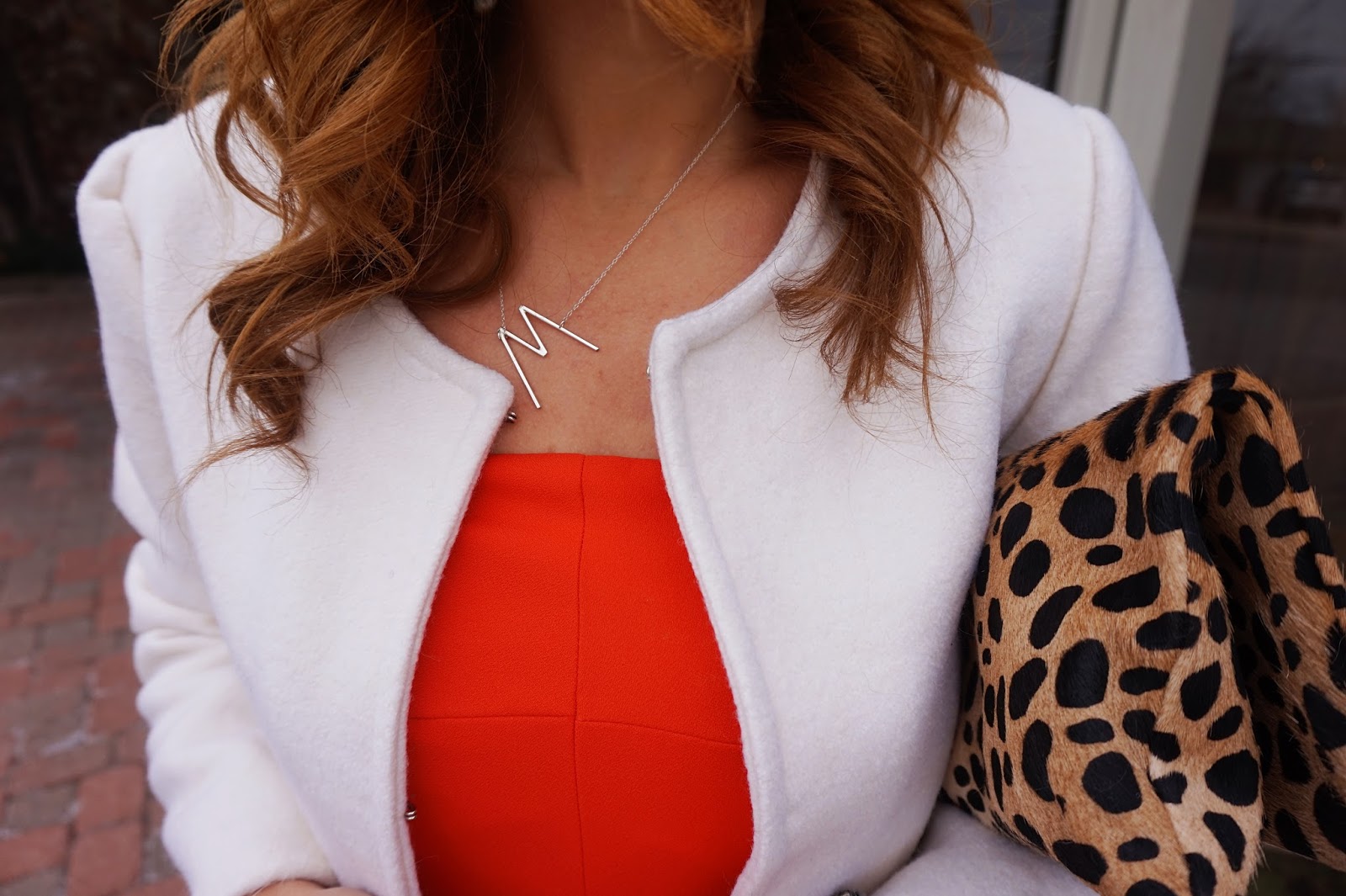 Red Dirt and Glitter: Valentine's Day // Jumpsuit and White Fur Coat