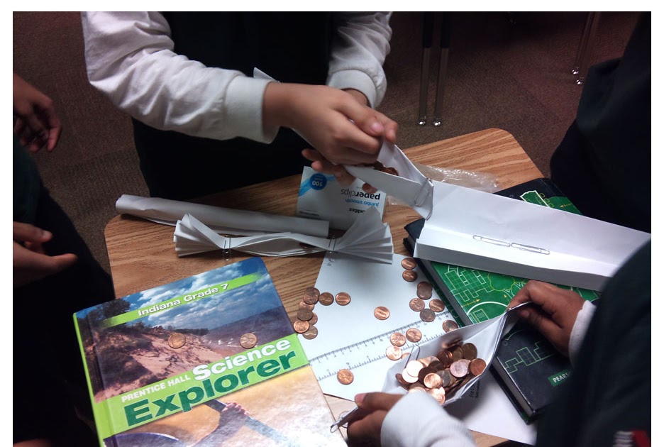 Meeting the Educational Demands of STEM Paper Penny Bridge Construction
