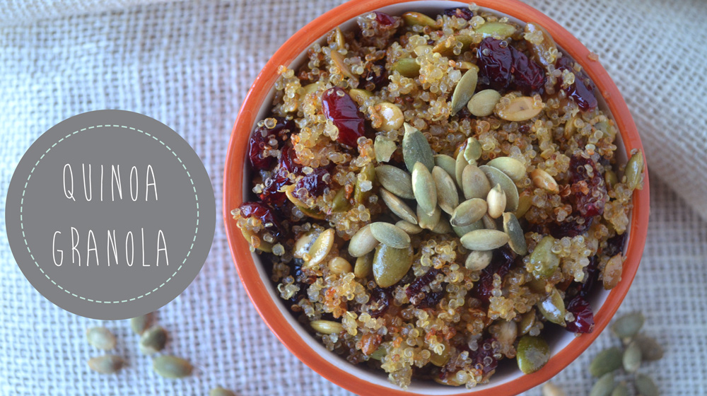 Quinoa Granola Fit Foodie Finds