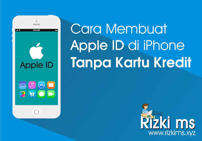 cara membuat Apple ID di iPhone tanpa kartu kredit