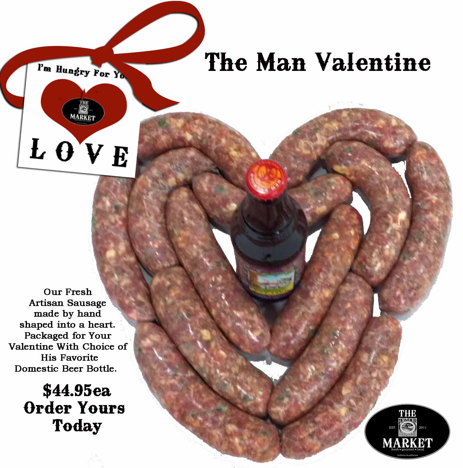 The Market & The Butcher Shop The Man Valentine