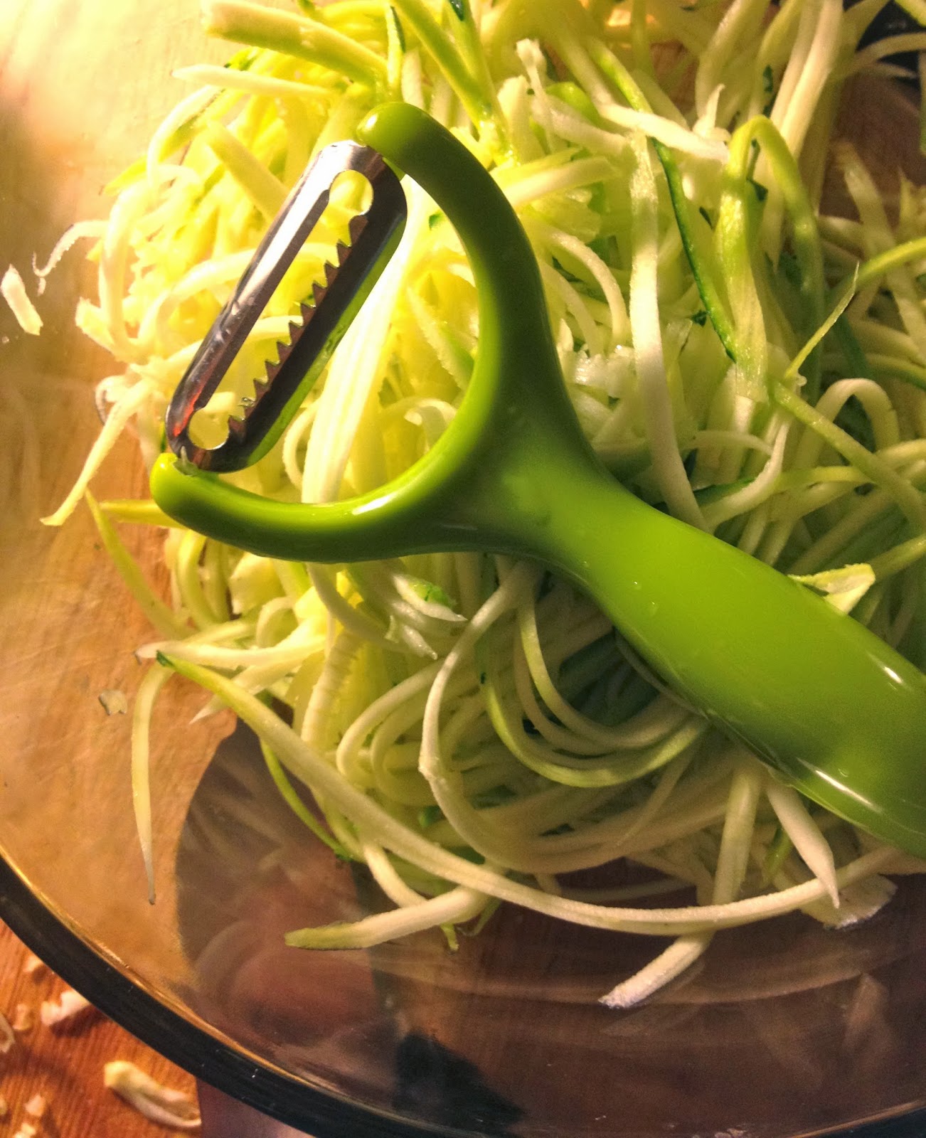 The Delicious Life Minted Zucchini and Feta with Sunflower Seeds