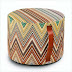 kew cylindrical pouf by missoni home