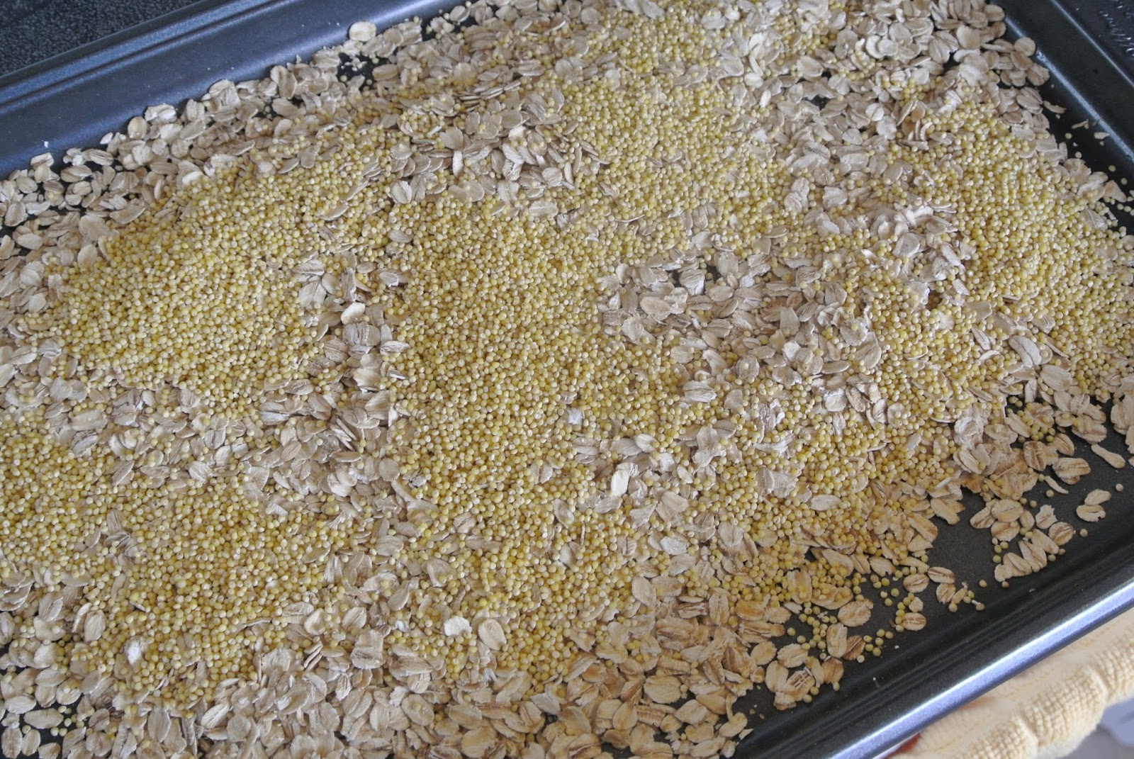 Sweet and Crunchy Millet and Oat Granola (low FODMAPs Friday!)