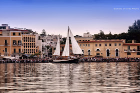 Antiche tradizioni dell' Isola d' Ischia, Festa per i 160 anni del Porto di Ischia, foto Ischia, Ischia Porto, Ischia's harbor, Panoramica Ischia, Riva Destra, Veliero, 