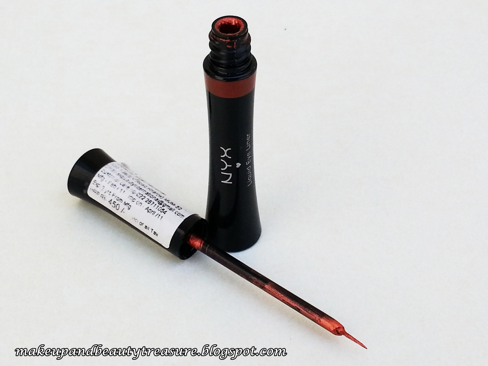 best makeup beauty mommy blog of india NYX Liquid Eye Liner ‘Bronze LE