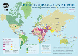 MAPA DELS DERTS LGTB AL MON