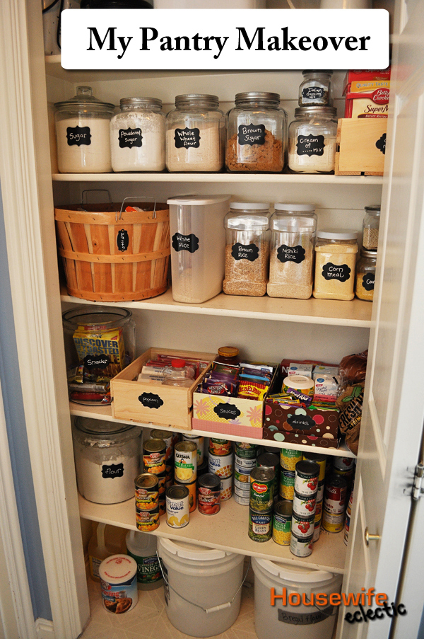 How To Label Pantry Containers - The Organised Housewife