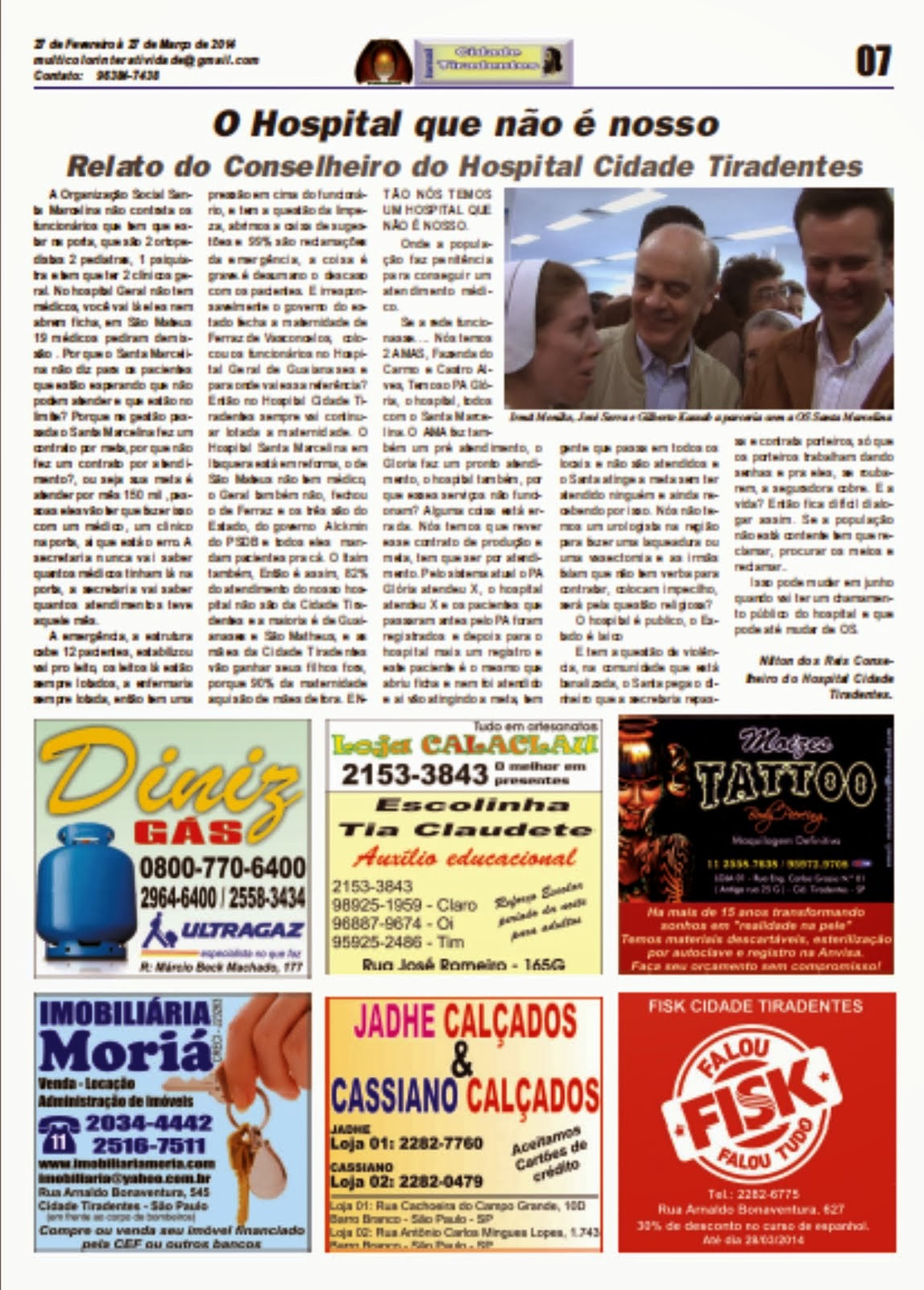 Jornal Cidade Tiradentes