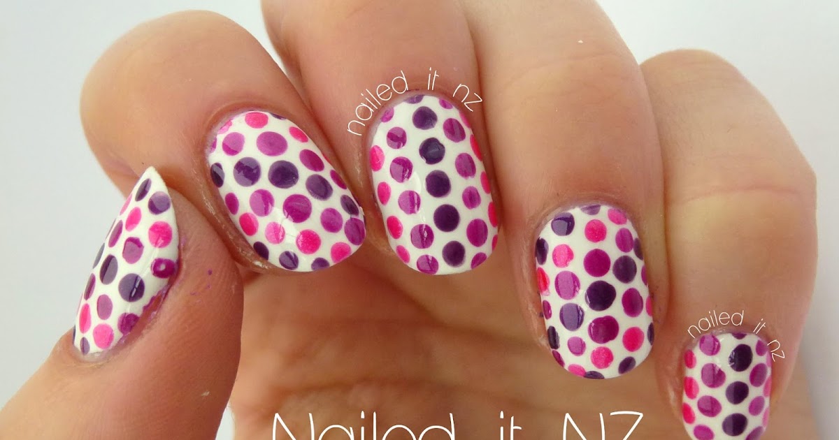 Easy Dotticure tutorial dotty nails!