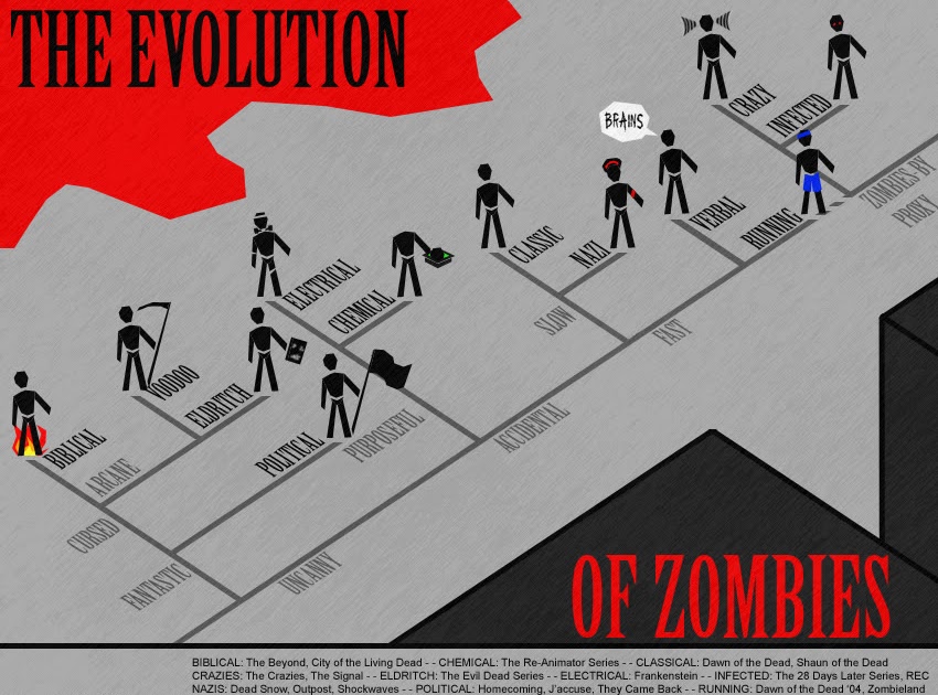 Morbid Moments Zombie Types