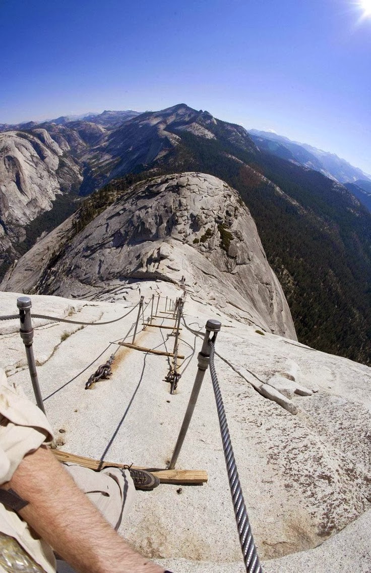 Half Dome Cables Yosemite National Park