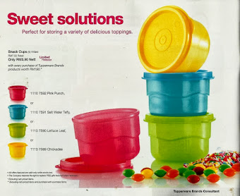 SNACK CUP TUPPERWARE MALAYSIA