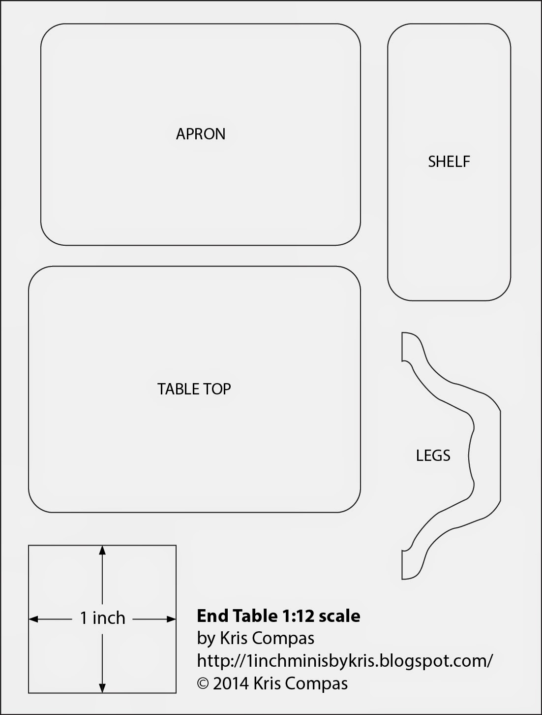 Dollhouse Miniature Furniture Tutorials 1 inch minis 1 INCH SCALE