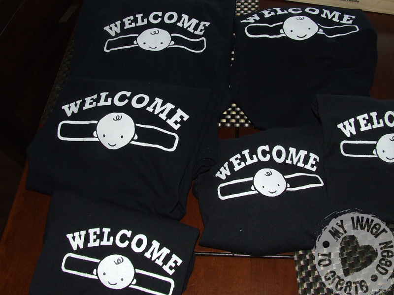 My Inner Need to Create... Baby to the World Shirts