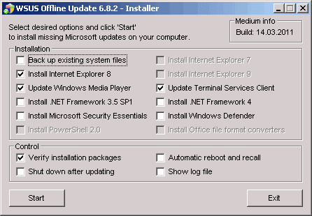 WSUS Offline Update