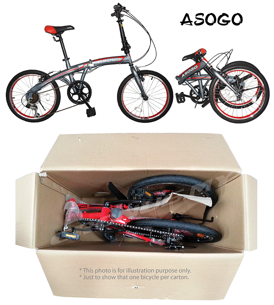 asogo folding bike