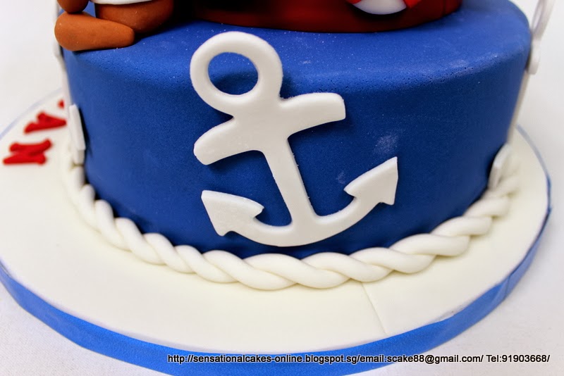 The Sensational Cakes NAUTICAL THEME 1ST BIRTHDAY CAKE / NAVIGATION