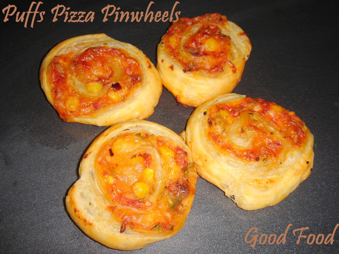 Pizza Puff Pinwheels