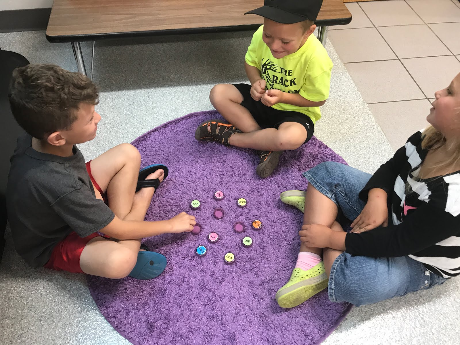 Kindergarten Rocks! Milk Cap Learning Fun!