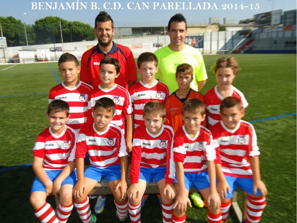 C.D. CAN PARELLADA BENJAMÍN B. TEMPORADA 2014-15