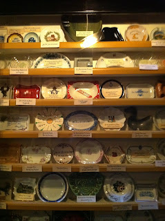 travels ladee ashtrays plates collection