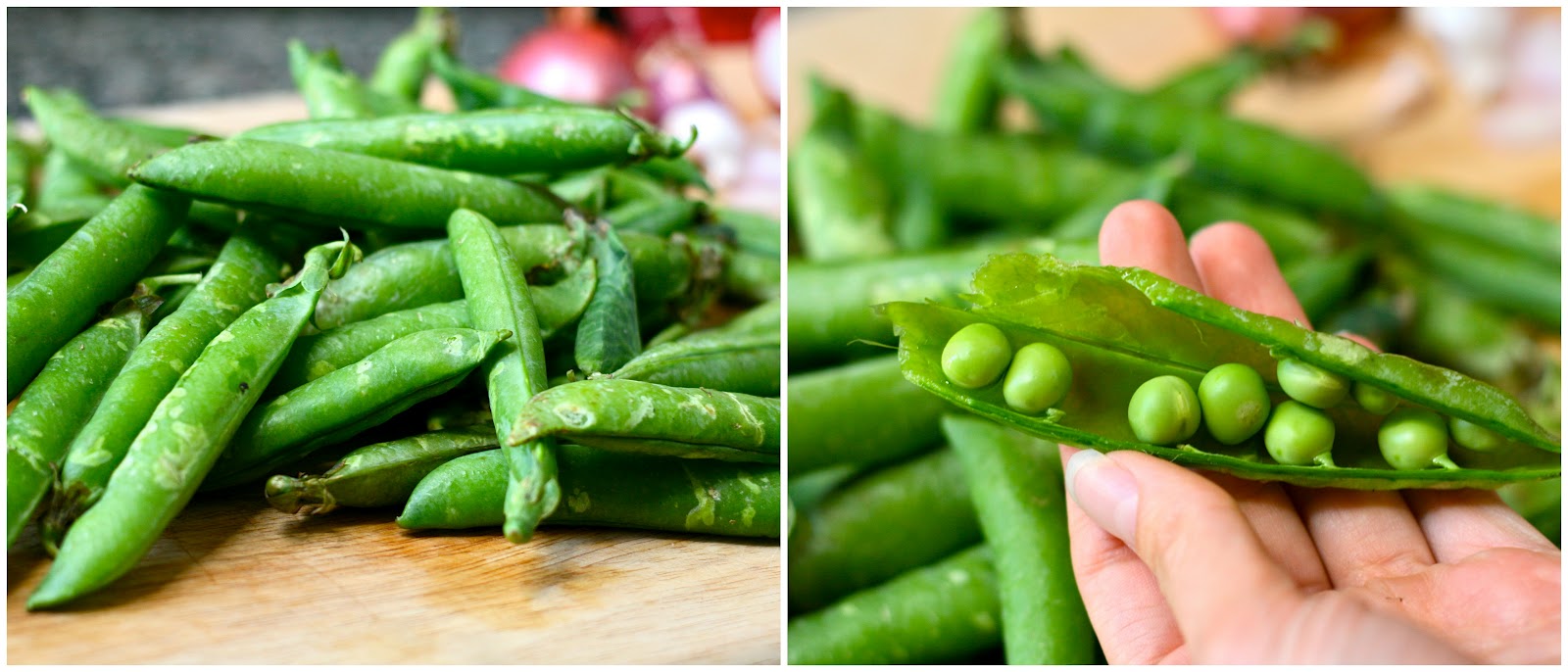 M is for Mint, English Pea & Fava Bean Salad