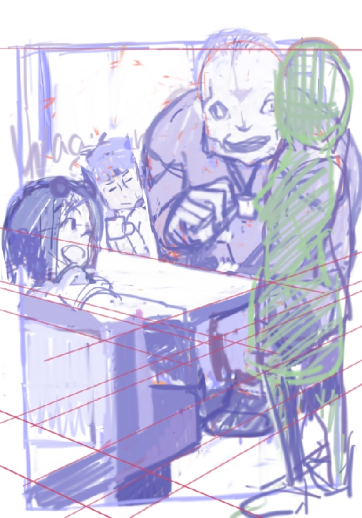 Poison Egg ファミレスの絵