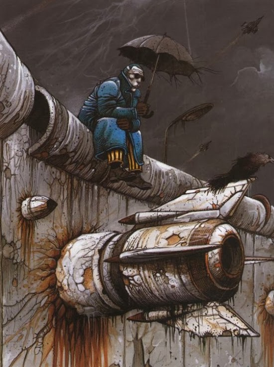 Chez Le Dilettante Enki Bilal Die Mauer 1982