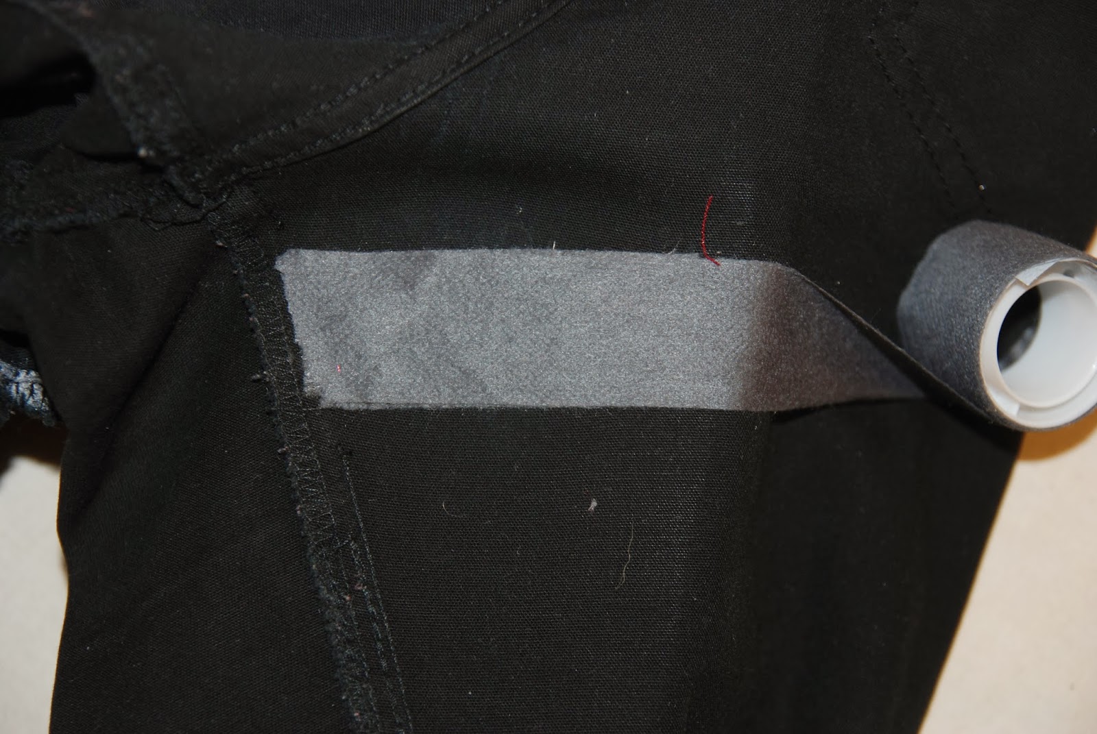 A needle for your thoughts How to fix worn patches on jeans