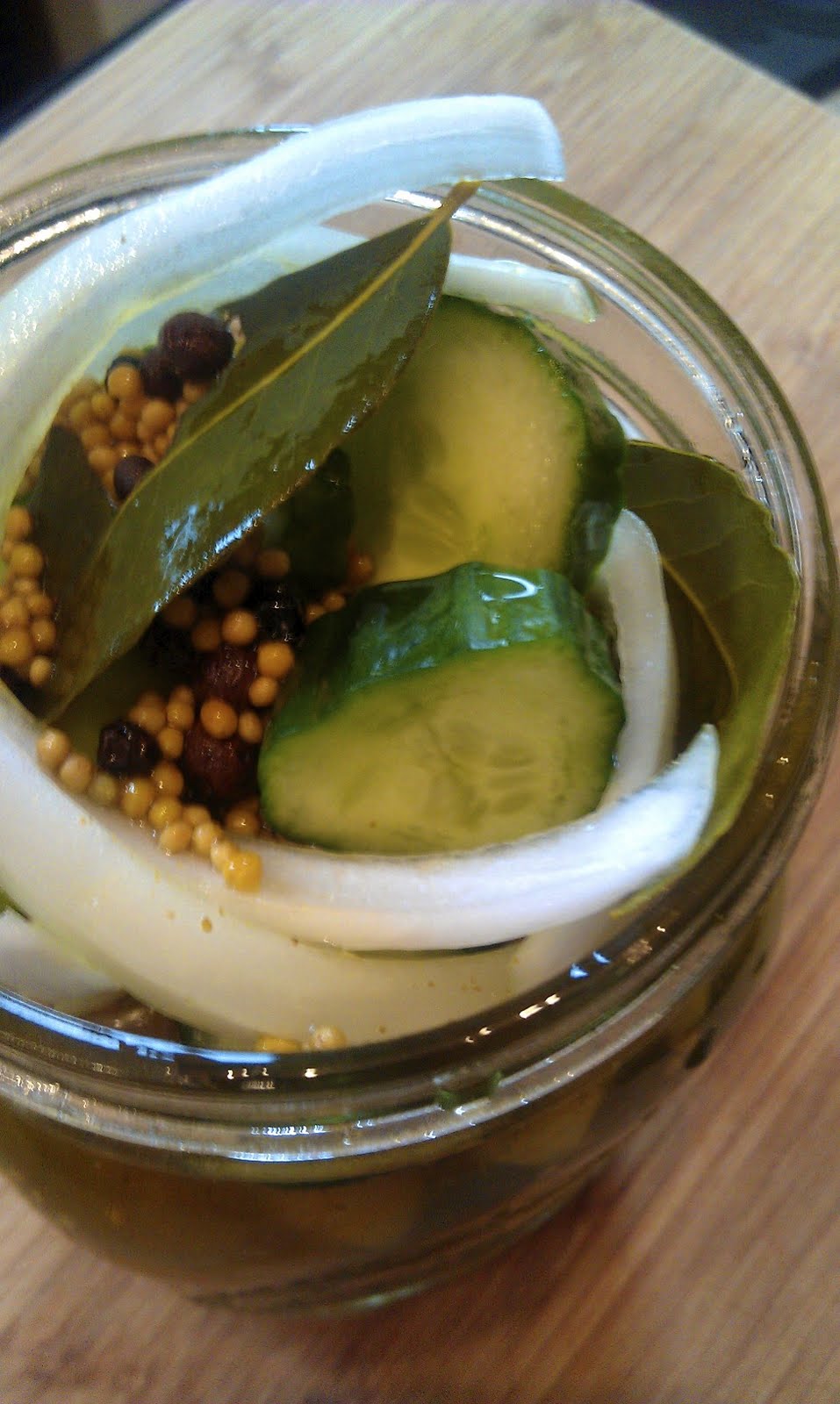 Backyard to Belly English Cucumber Bread and Butter Pickles