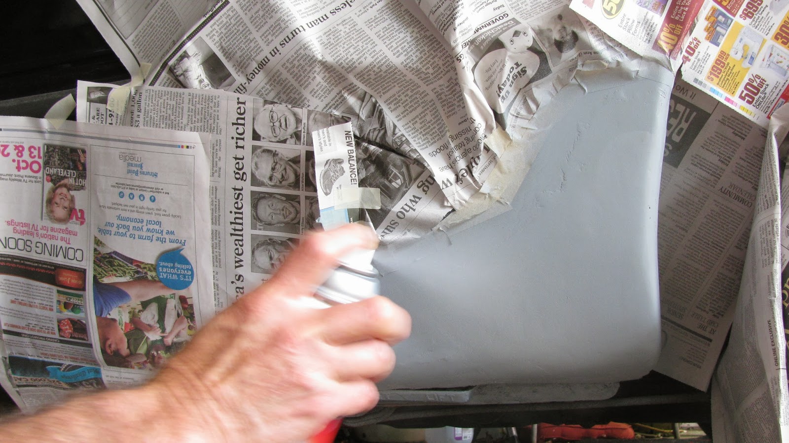 The Original Mechanic How to repair a rust out with fiberglass and