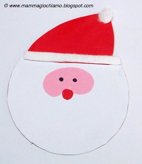 Mamma Giochiamo Lavoretti Di Natale Babbo Natale Sottotazza