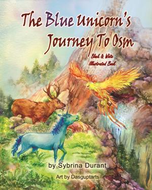 Read and Color Blue Unicorn's Journey To Osm