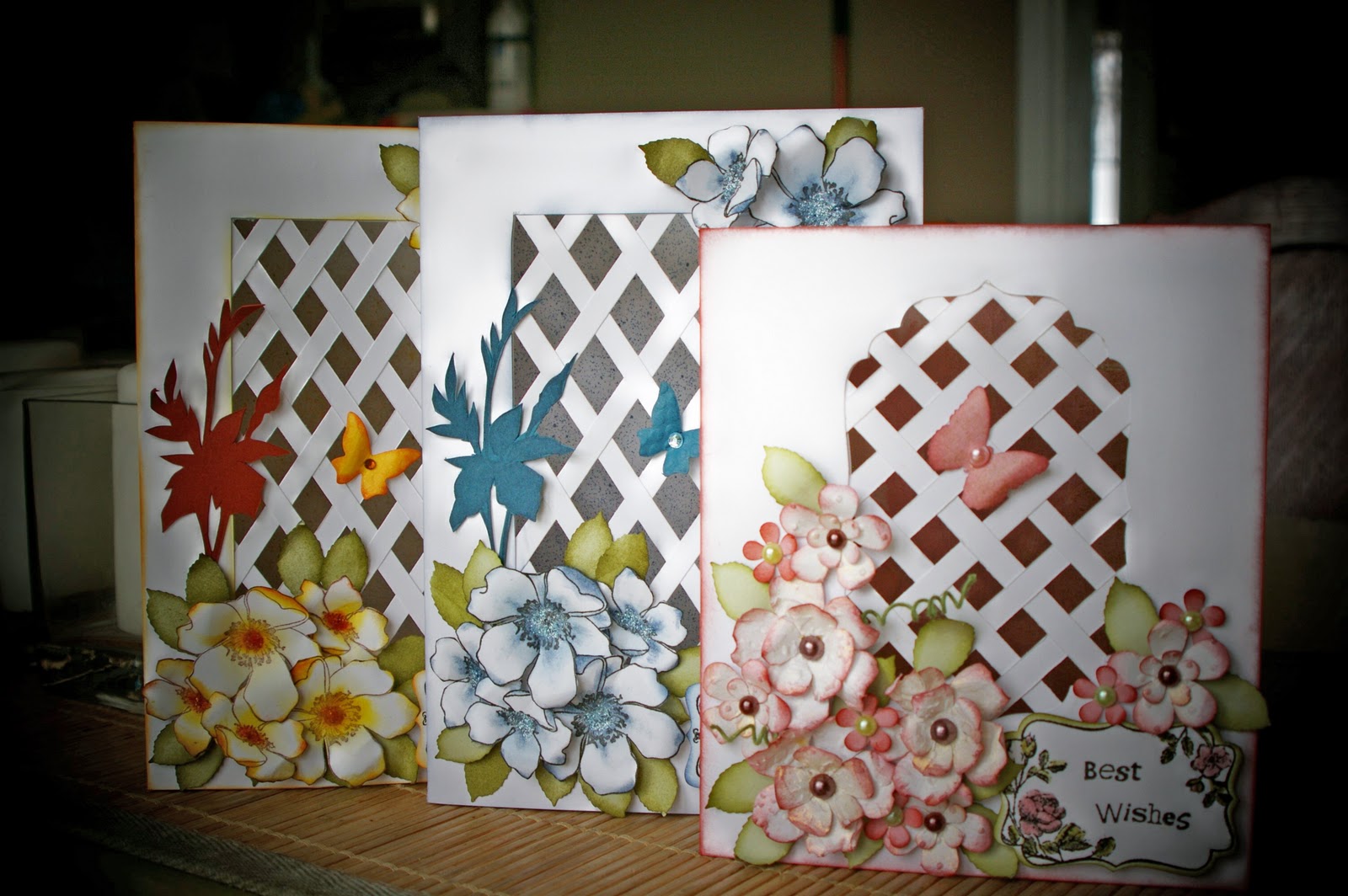 Michelle's Scrap bits Lattice Cards