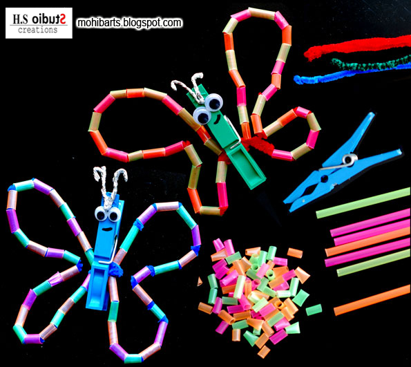 DrinkingStraw BUTTERFLIES