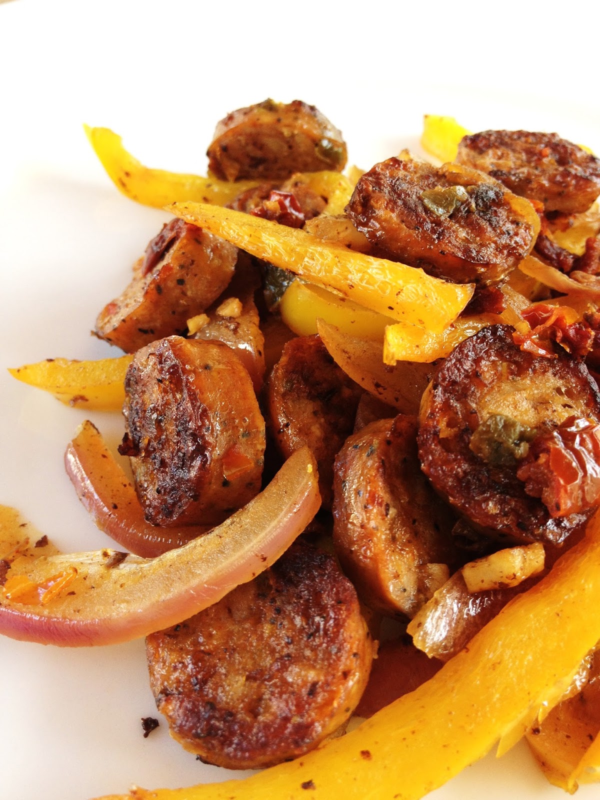 Lauren Marie Gluten Free Chicken Sausage Stir Fry