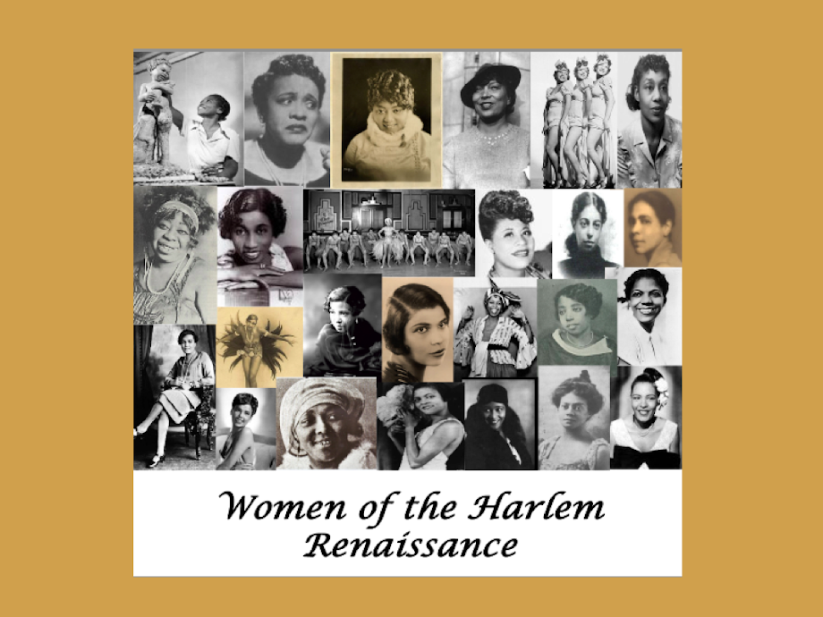 Women of the Harlem Renaissance