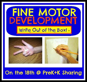 photo of: Fine Motor Development on the 18th Monthly at PreK+K Sharing with Dr. Mari