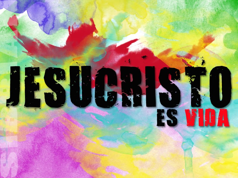 Fondo de Pantalla Cristiano: Jesucristo es vida | Dibujos Infantiles