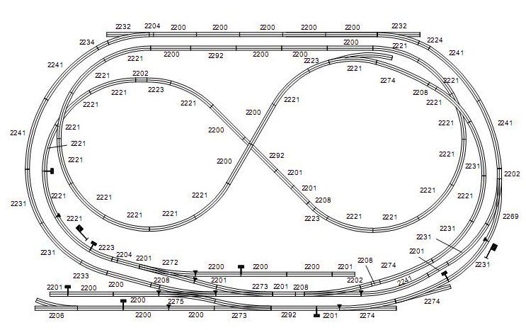  Model Train Layouts Plans also Wiring DCC Model Train Layouts. on dcc