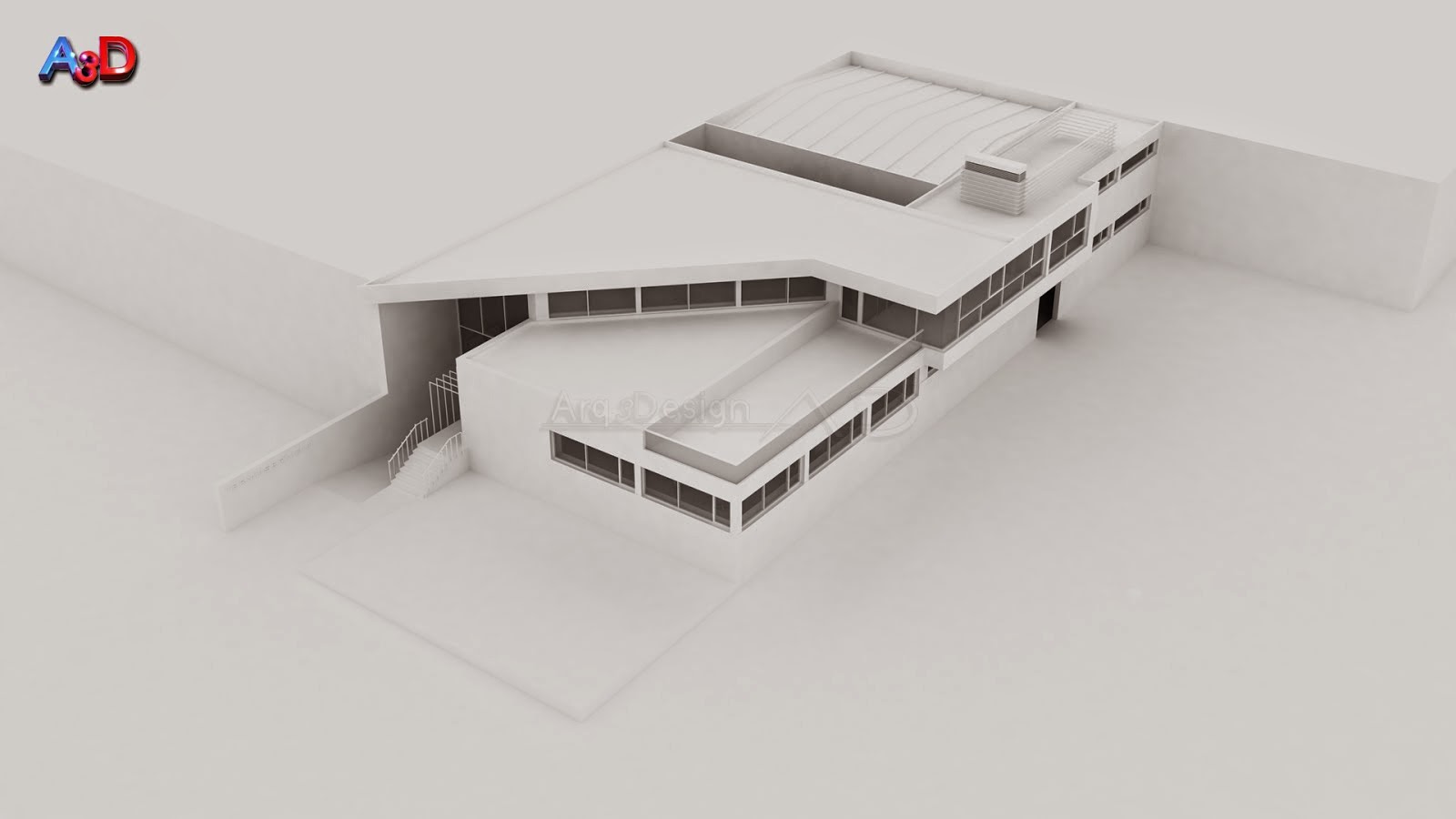 Maqueta 3D Salamanca A3D Arq3Design