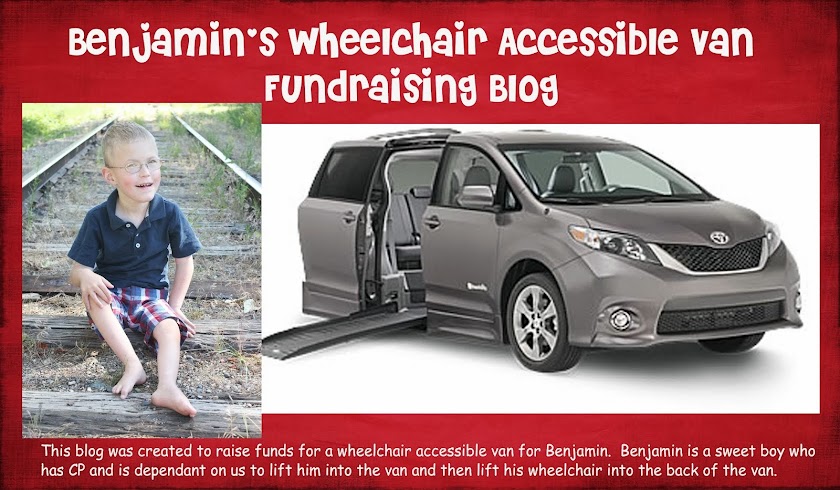 Benjamin's Wheelchair Accessible Van Fundraiser